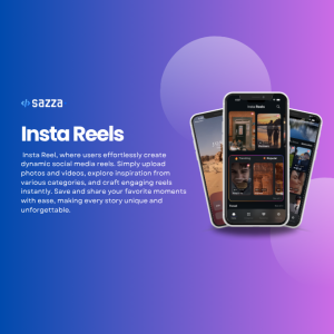 Blue Purple Modern Gradient Mobile App Development Facebook Cover-4