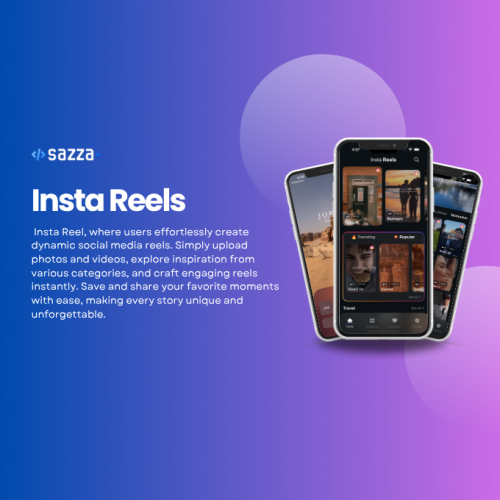 Blue Purple Modern Gradient Mobile App Development Facebook Cover-4