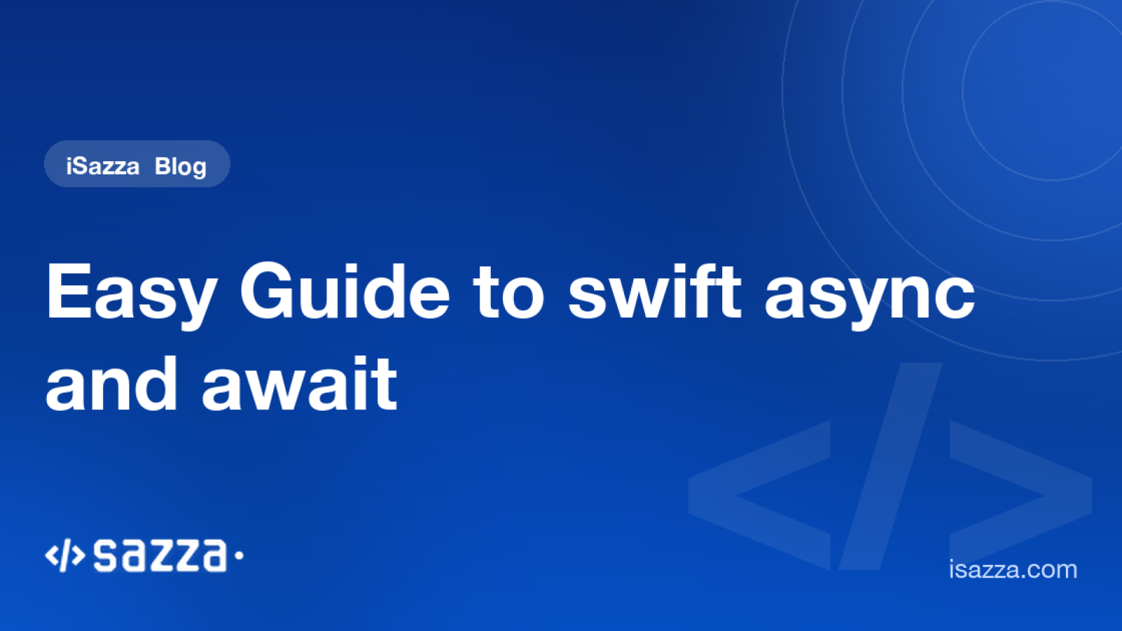 Easy Guide to swift async and await - iSazza