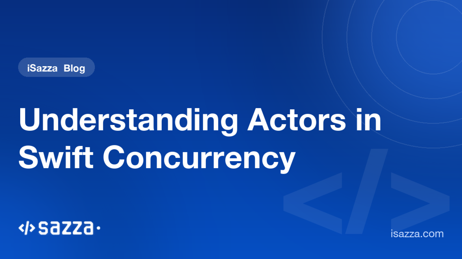 Understanding Actors in Swift Concurrency - iSazza
