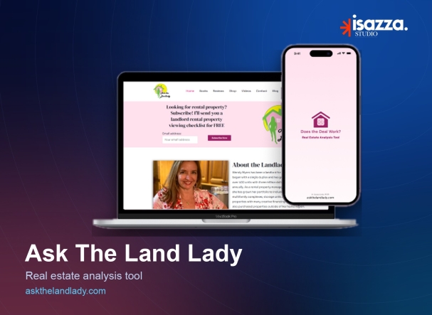 Ask The Land Lady app and website preview